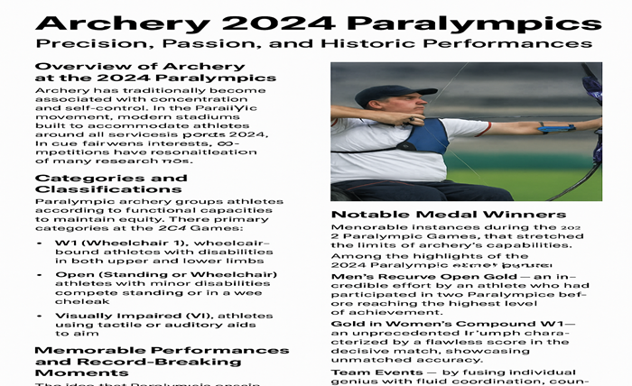 archery 2024 paralympics
